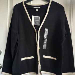 NWT Liz Claiborne Women’s Cardigan Sweater Size US1X